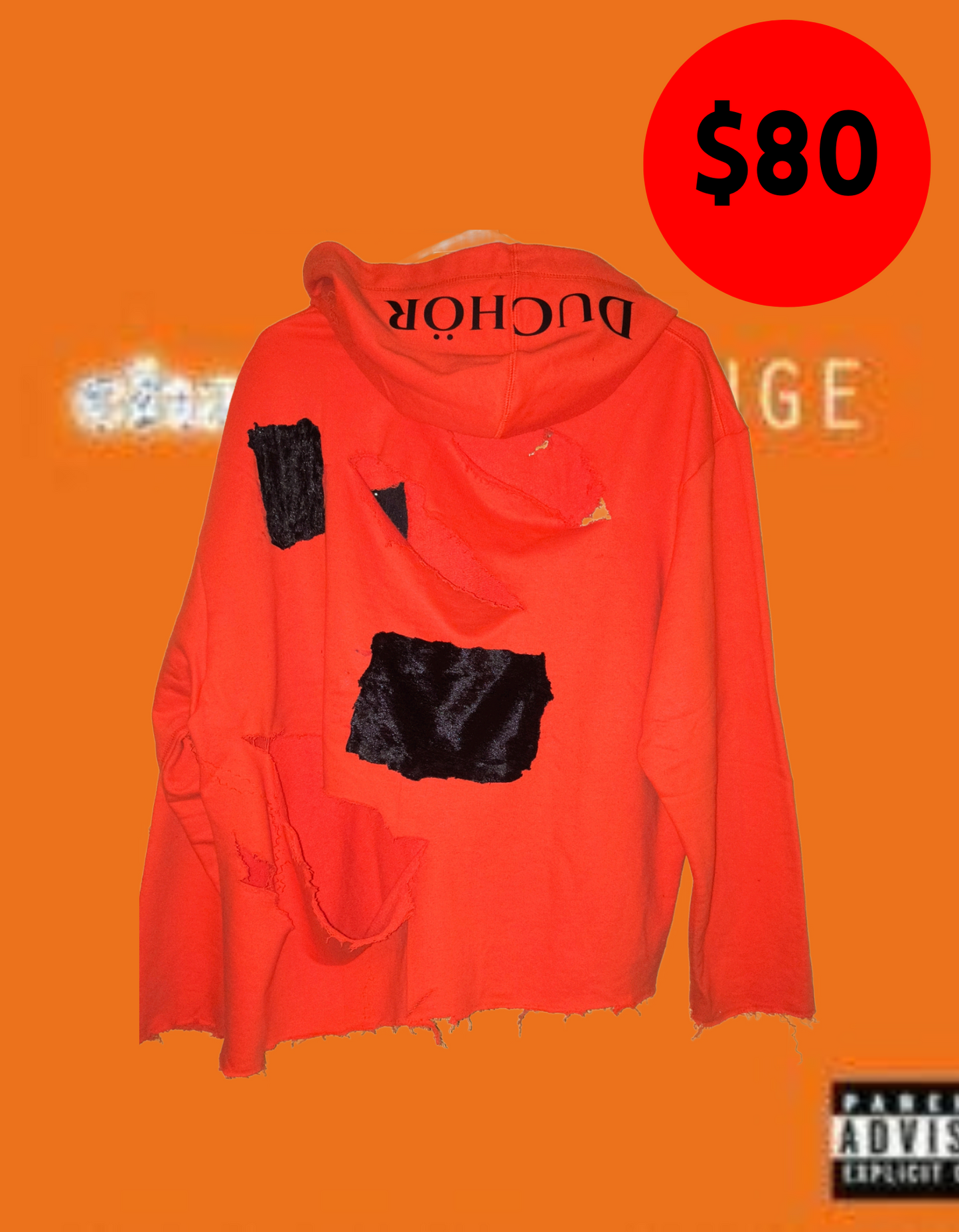 Frank Ocean Channel Orange album inspired hoodie